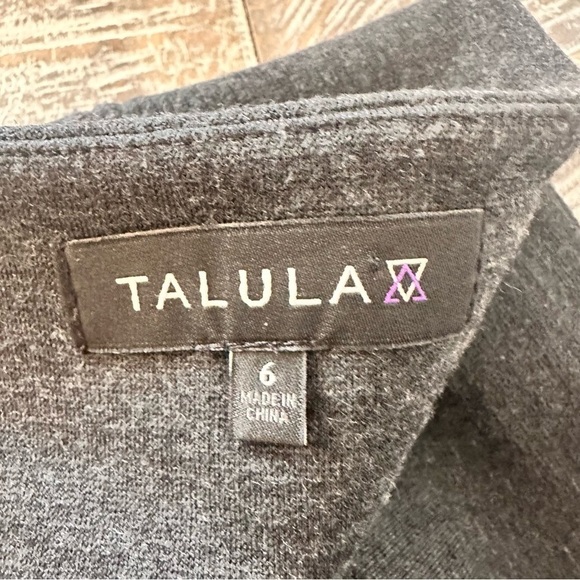 ARITZIA-TALULA Dark Grey Midi Bodycon Mini Skirt (Size:6) - Picture 10 of 10